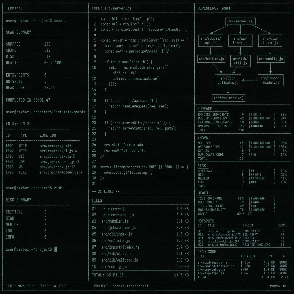 Four-Lens Audit Map